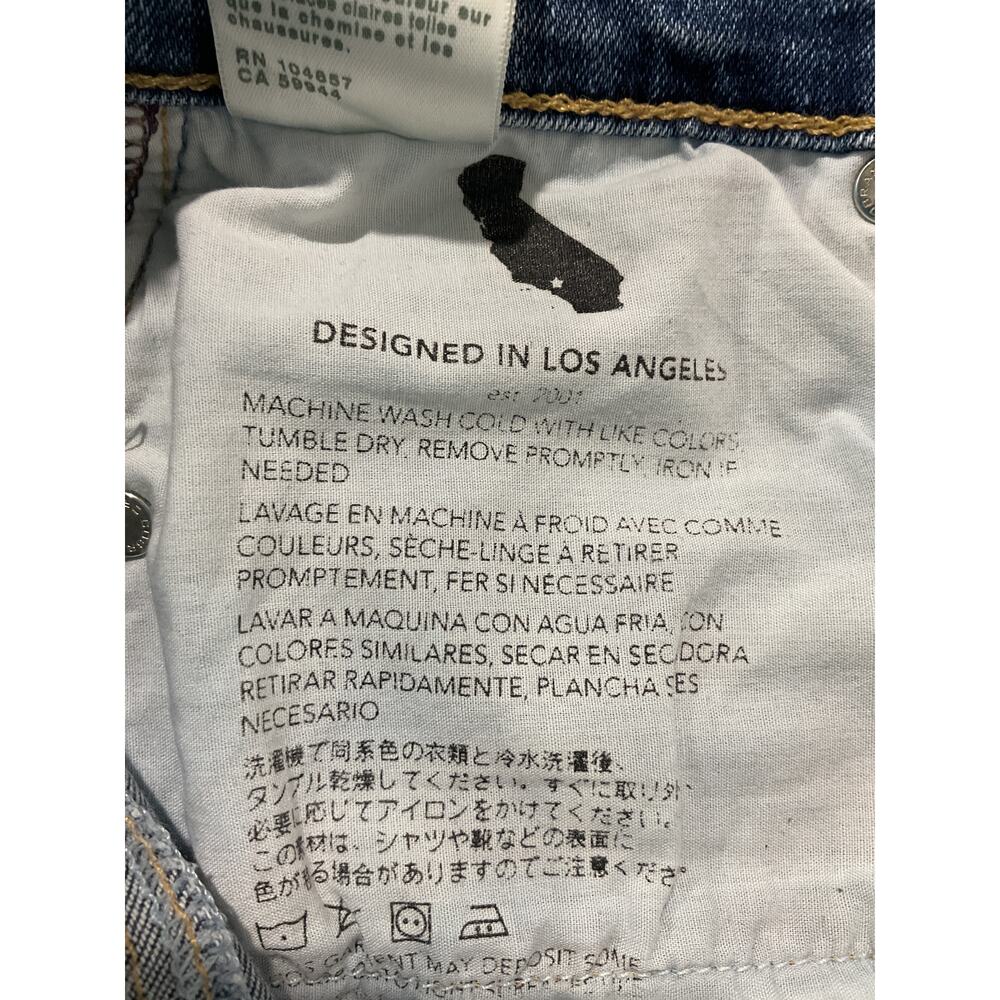 Ag Denim Jeans High Rise 15 Years Shoreline Mari Jeans Size 27 - Picture 5 of 5